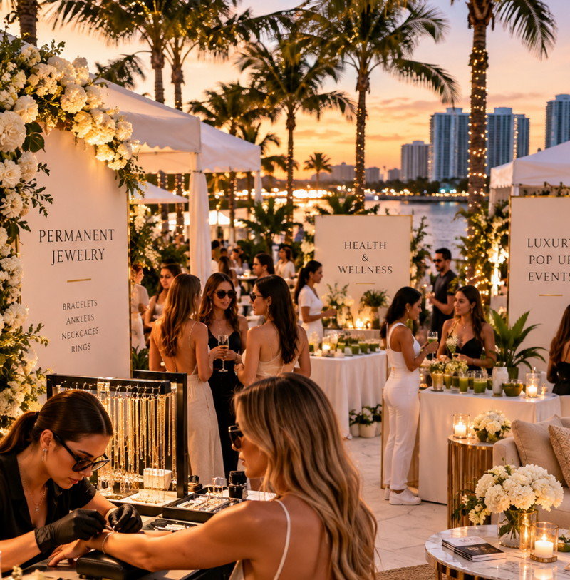Forever Golden Is Coming to South Florida: Permanent Jewelry Meets Wellness Season