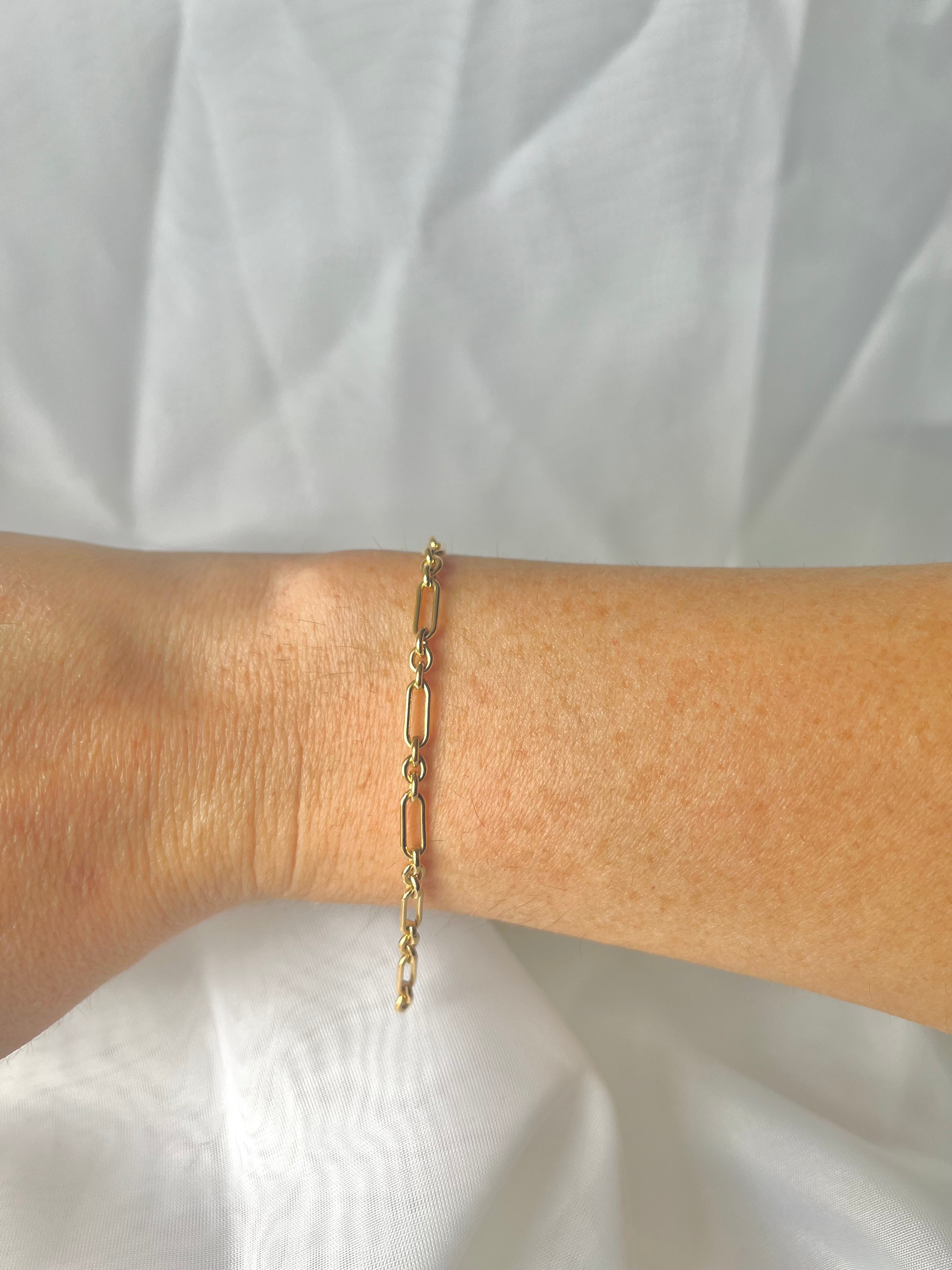 Tier 3 permanent jewelry bracelet